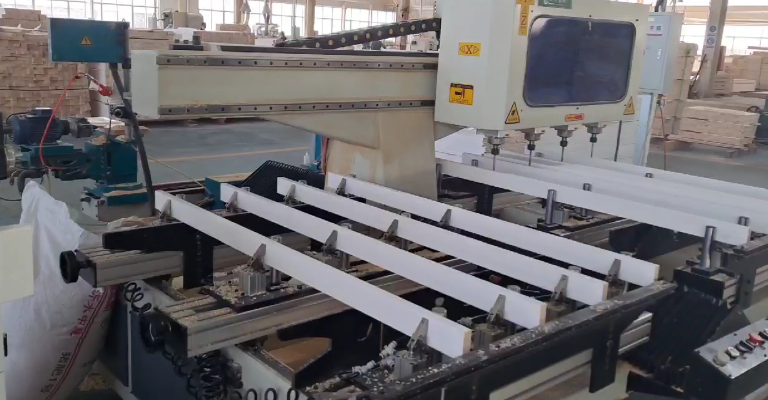 數(shù)控榫槽機—榫眼加工
