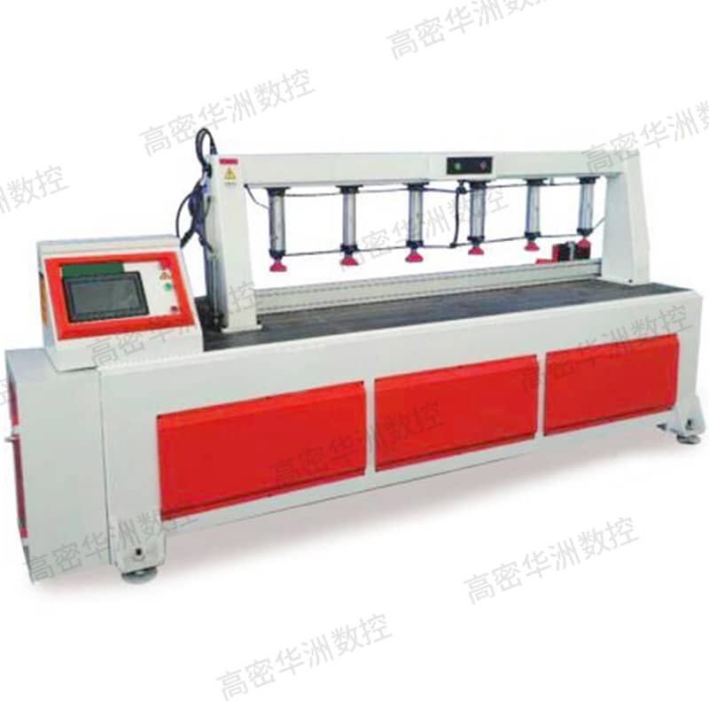 數(shù)控木工直線修邊機工作步驟