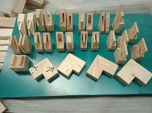 圖片展示華洲數(shù)控榫卯機(jī)能制作哪些榫卯結(jié)構(gòu)